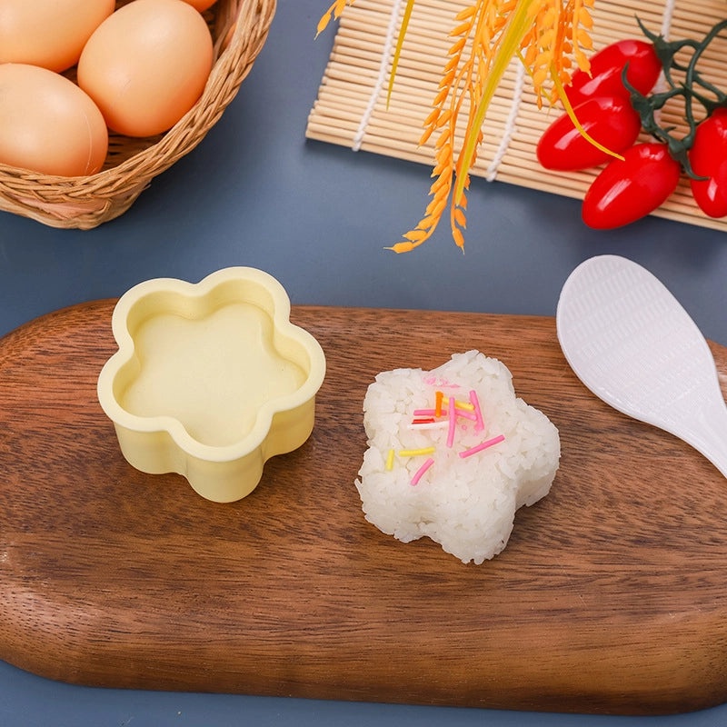 Creative Transparent Cartoon Rice Ball & Sushi Mold for Kids | Kitchen Accessories