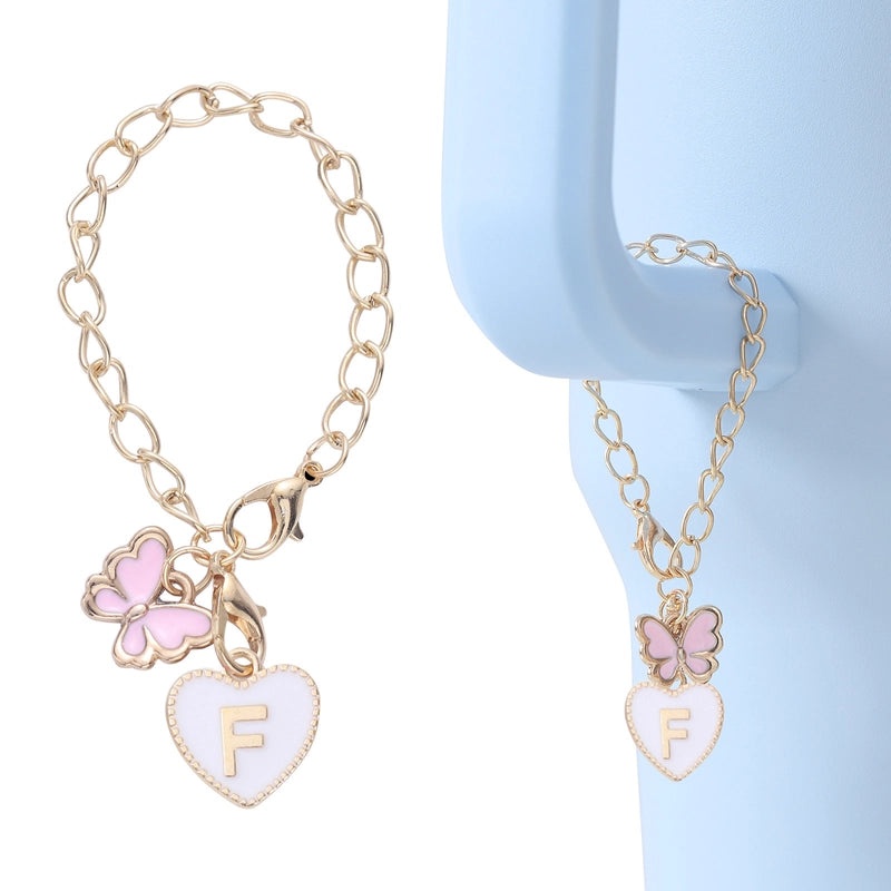 Cute Heart & Butterfly Enamel Alloy Pendant for Women | Jewelry & Accessories
