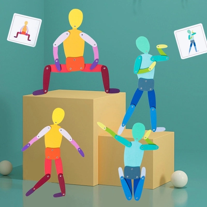 Toddler Wooden Cartoon Character Puzzles for Ages 3-6 | Educational Toys & Games