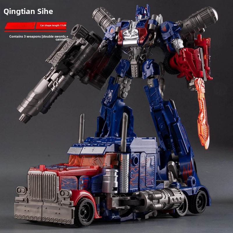 Transformable Star Steel Robot Toy Optimus King Kong Wasp Alloy Model Hand Ornament for Kids Boys|Toys & Hobbies