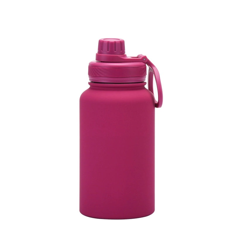Stainless Steel Water Bottle Single Piece Casual Solid Color | Drinkware & Hydration