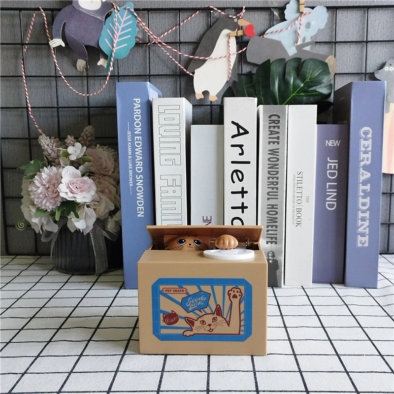 Creative Cute Panda Cat Coin Bank for Savings|Home Decor & Savings Accessory