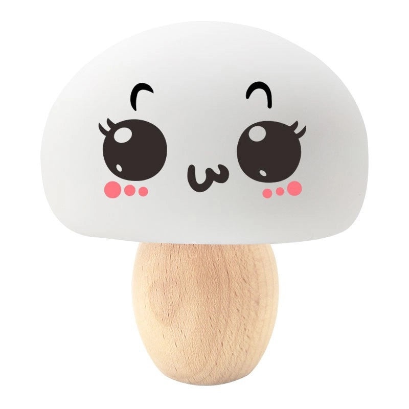 Seven-Color Silicone Mushroom Night Light Lamp with Charging, Timer, Small Table Lamp for Sleep and Feeding|Home Decor