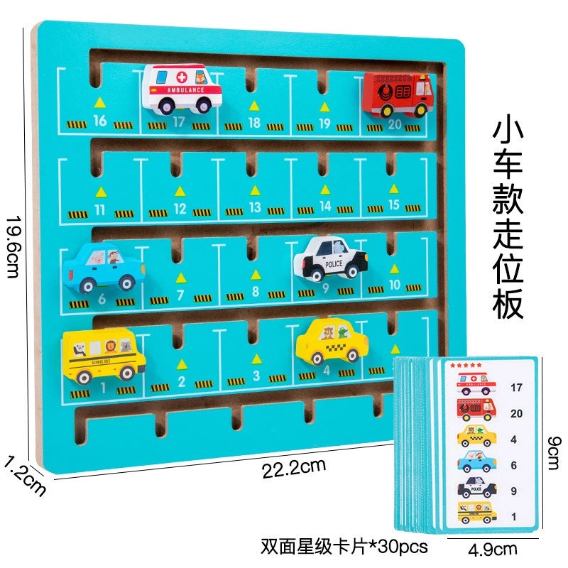 Wooden Baby Car Building Toys for 0-2 Years | Baby Toys & Early Learning