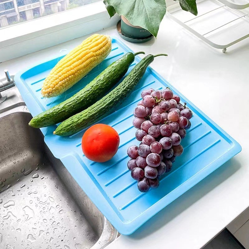 Creative Kitchen Draining Tray for Fruits Vegetables and Tableware | Kitchen Storage & Organization