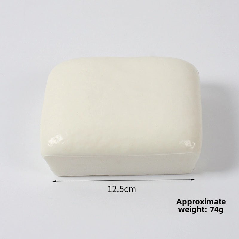 PU Slow Rebound Simulation Sticky Bread Toy Soft Squishy Food Model Stress Relief|Squishy Toys & Stress Relievers