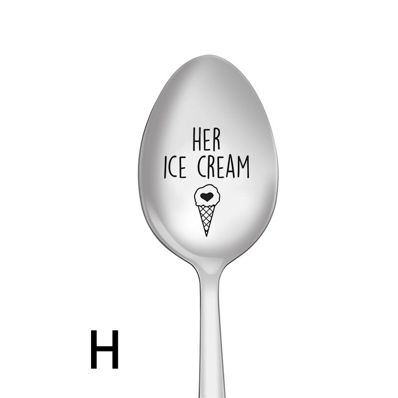 Cute Cartoon Stainless Steel Spoon for Everyday Use|Kitchen & Dining Accessories