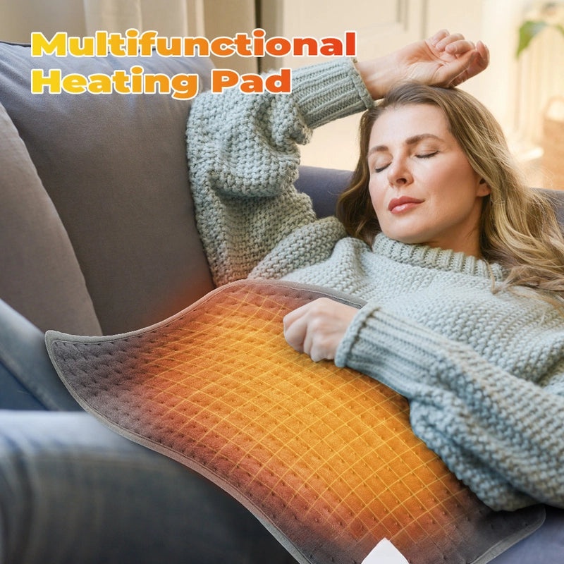 9-level Temperature Control Heated Cushion with 4 Timing Settings | Home & Living Heating Pads