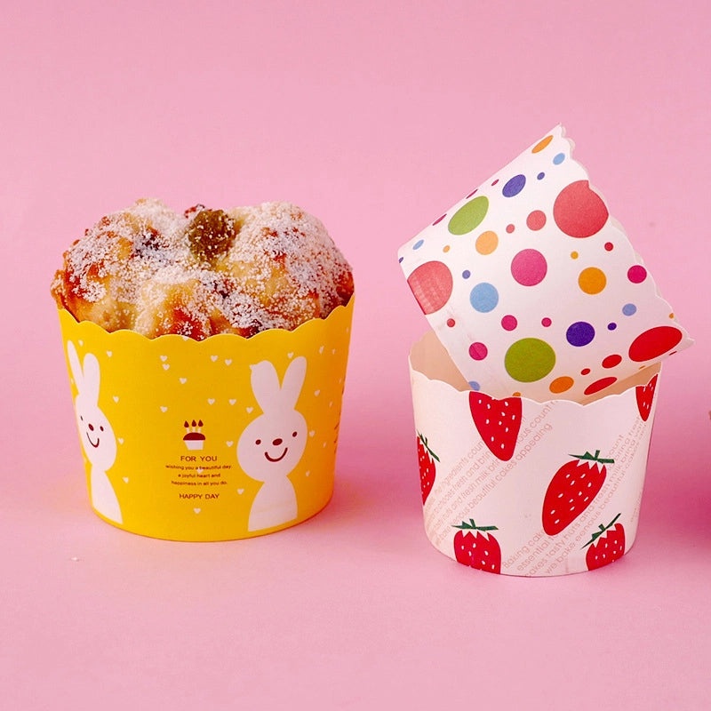 耐高温纸质蛋糕杯 家用烘焙多规格蛋糕模 适用烤箱微波炉 | 烘焙用品