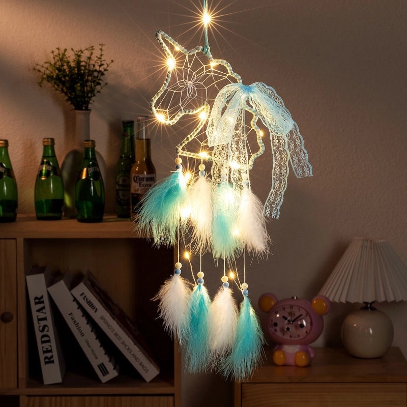 Elegant Feather Dreamcatcher Wall Art | Home Decor