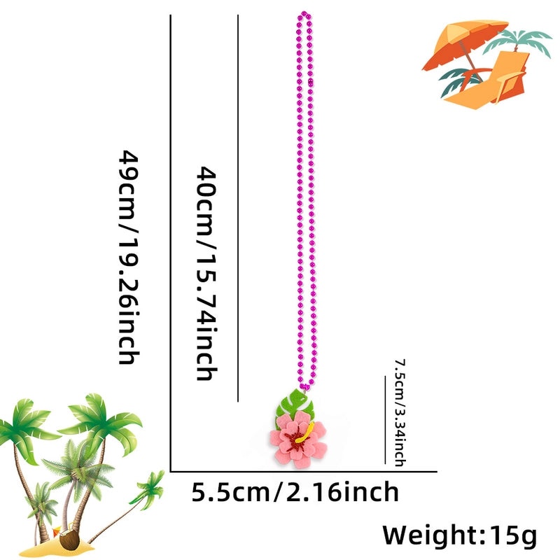 Hawaiian Flower Crab Plastic Charm Cute Beach Vacation Accessory|Jewelry & Accessories