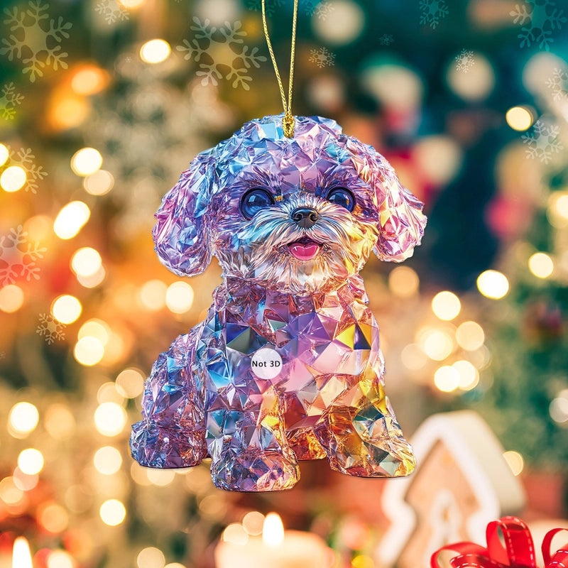 Adorable Dog and Cat Acrylic Hanging Ornaments for Wall Decor | Home Decor