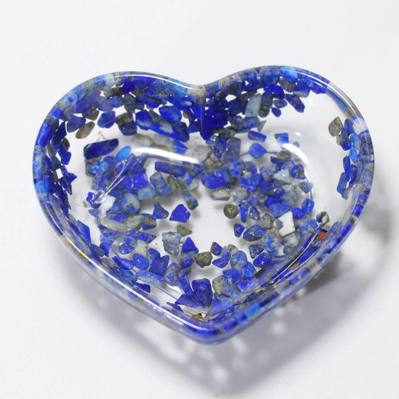 Minimalist Heart Shaped Resin Crystal Pendant Necklace|Jewelry & Accessories