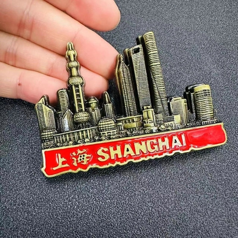3D Metal High-End Refrigerator Magnets Set | Home Decor & Kitchen Accessories