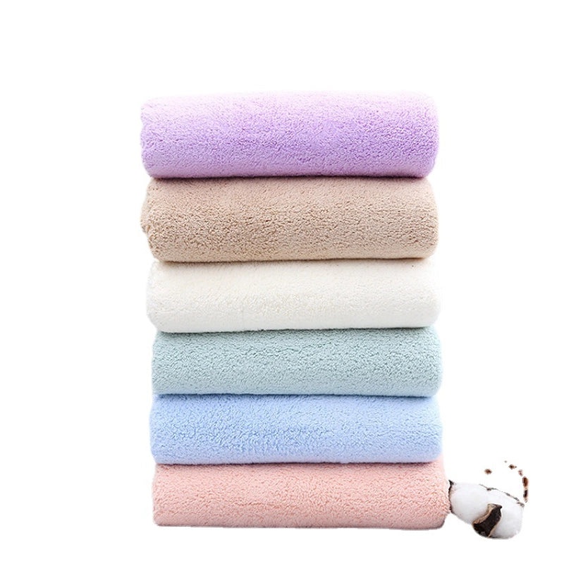 Coral Fleece Wash Towel 35x75cm Soft Thick Absorbent Household Essential|Home & Kitchen Bathroom Accessories