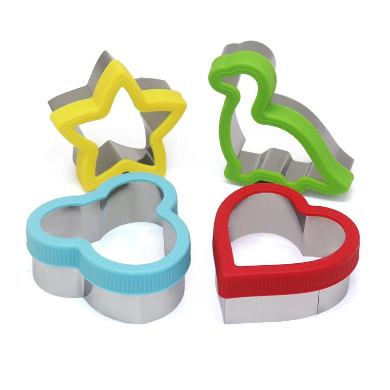 Double Heart Star Stainless Steel Kitchen Mold 430 Grade 1 Piece | Kitchen Tools & Accessories