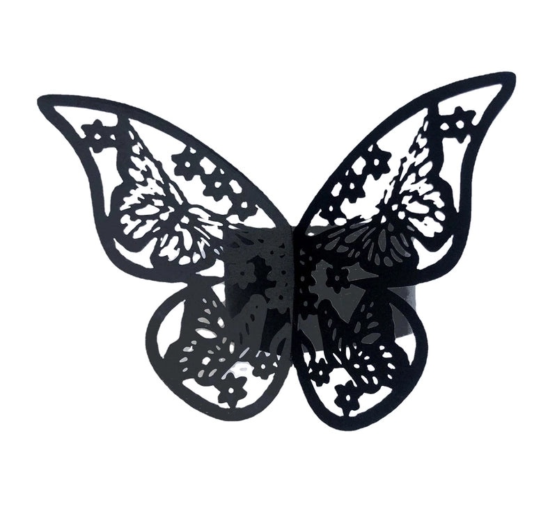 Retro Animal Butterfly Napkin Ring Synthetic Fibre 1 Pc|Home Decor Table Accessories