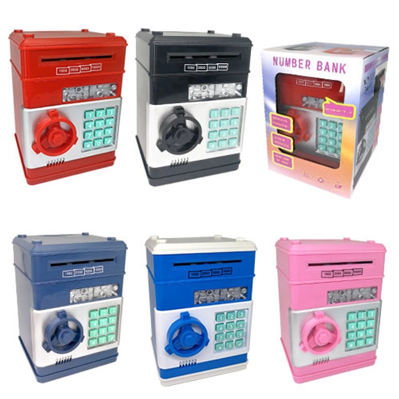 Cartoon Piggy Bank ATM with Music and Automatic Coin Roll|Kids Toys & Games