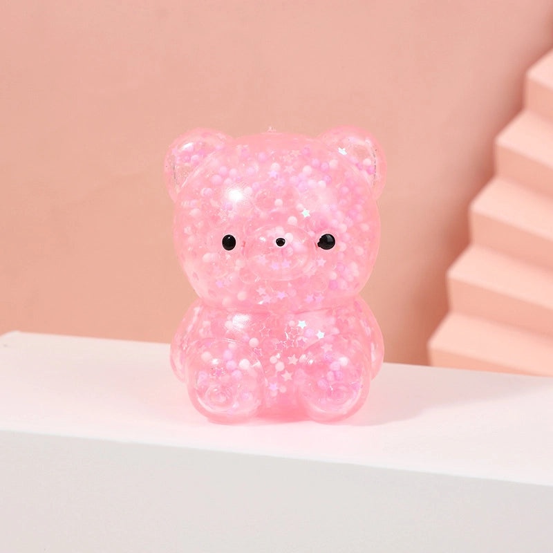 Cute Bear Squeeze Toy Made of Soft TPR Material|Stress Relief Toys