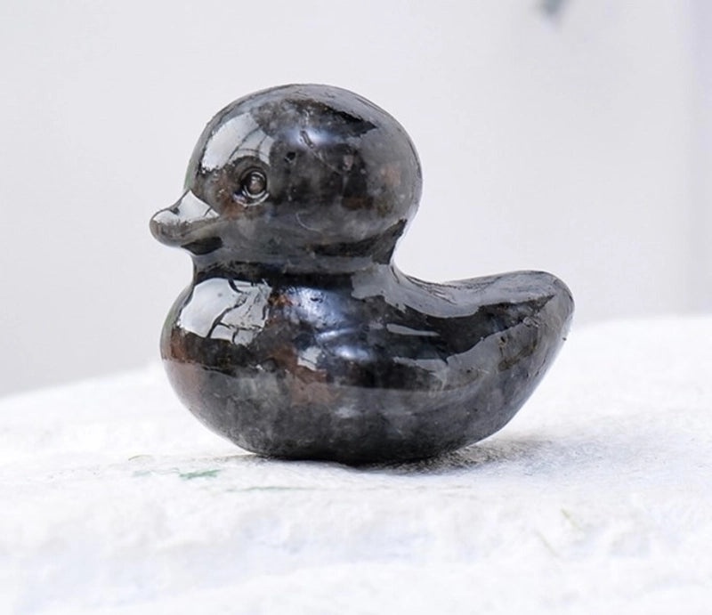 Minimalist Crystal Duck Figurine | Home Decor Ornaments