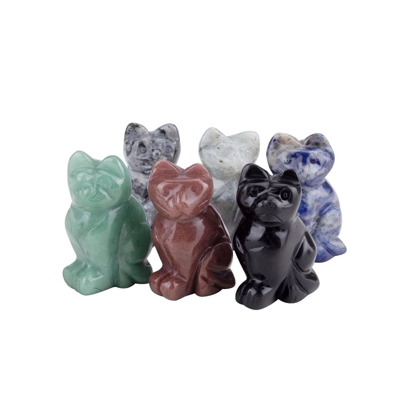 Minimalist Cat Gem Pendant Charming Artificial Jewelry|Fashion Accessories