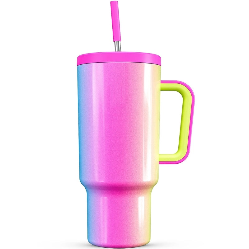 Stainless Steel 304 Thermos Cup Multicolor Casual Elegant Preppy Style | Drinkware & Thermoses