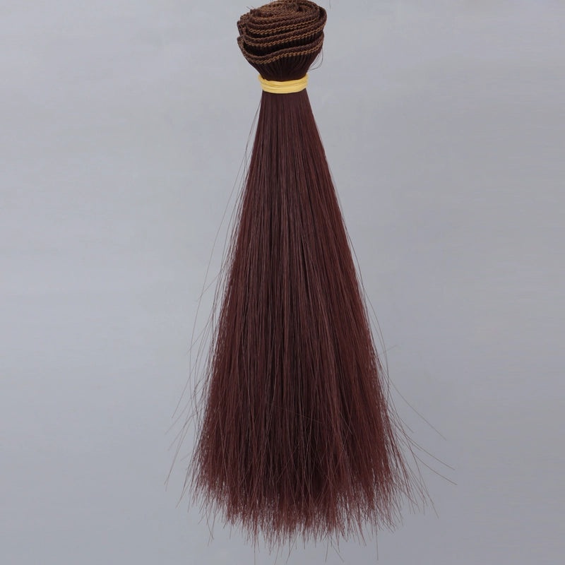 High-Temperature Silk Straight Hair Wig for Transocean Direct BJD SD Ob11 Doll 15cm Multi-Color | Doll Wigs & Accessories