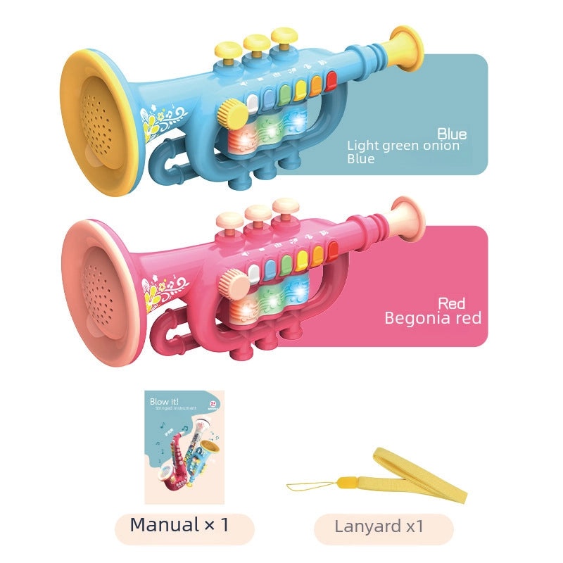 Kids Saxophone Trumpet Clarinet Musical Toy Whistle for Children | Kids Musical Instruments & Toys