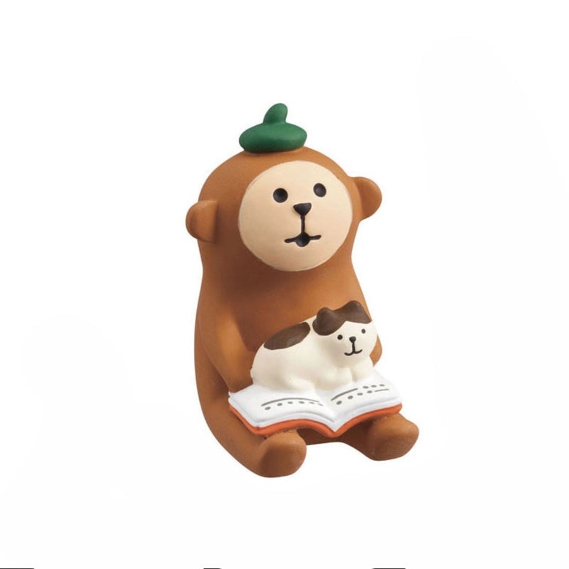 Japanese-style Zakka Resin Crafts Shiba Inu Penguin Cat White Bear Lazy Cat Creative Ornaments|Home Decor & Crafts