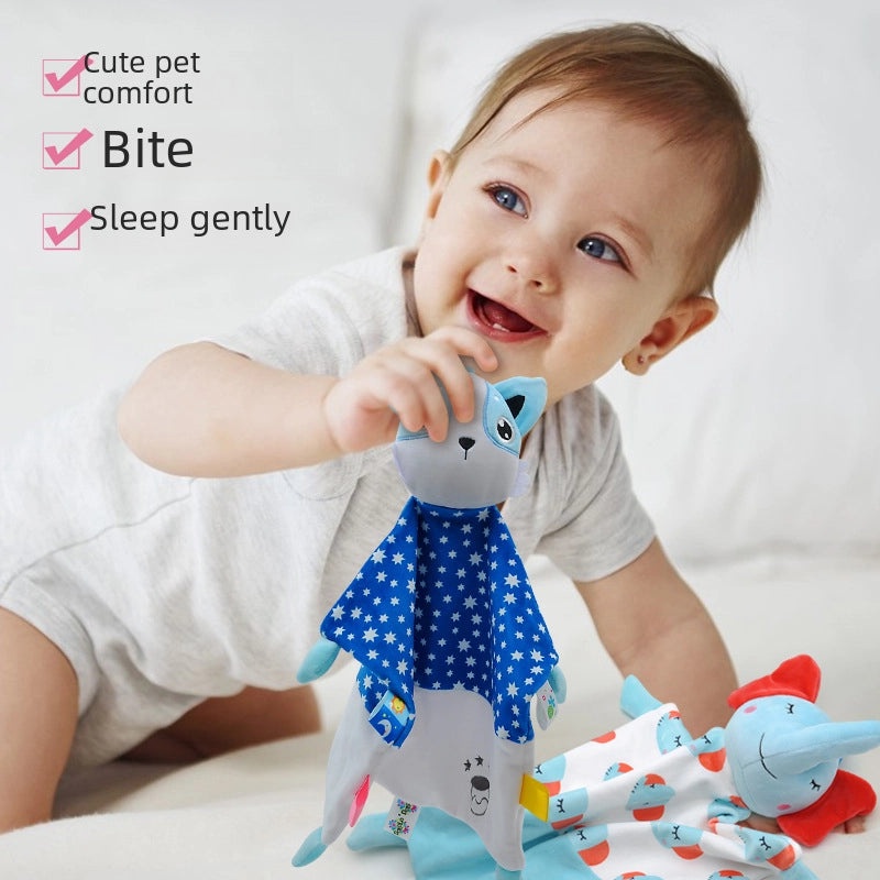 Soft Baby Bear Plush Toy with Sleeping Ambulance Towel | Baby Toys & Accessories