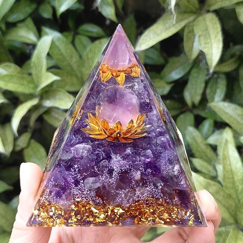 Classic Geometric Acrylic Crystal Pyramid Decor|Home Decor