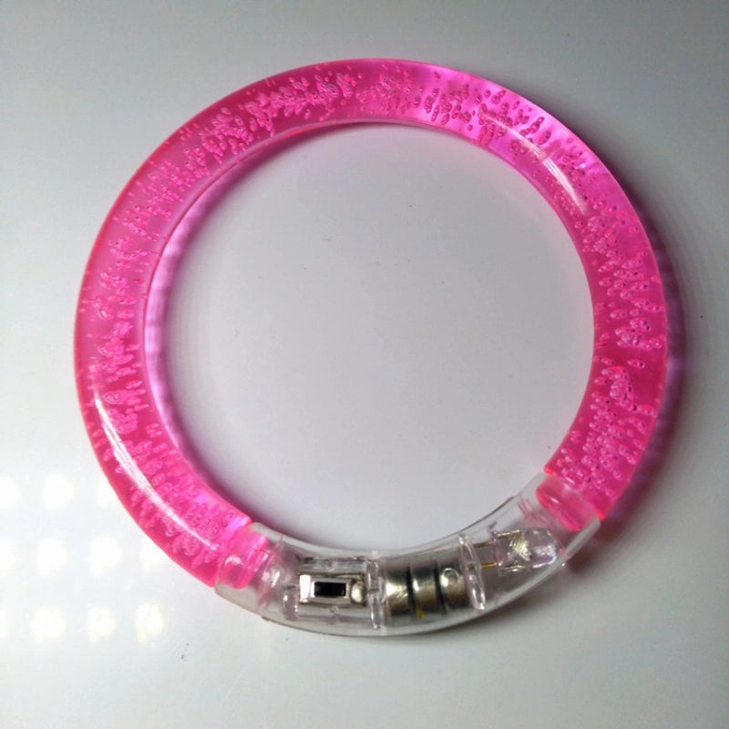 Colorful LED Acrylic Luminous Bracelet Flashing Wristband Small Gift Toy | Accessories & Jewelry
