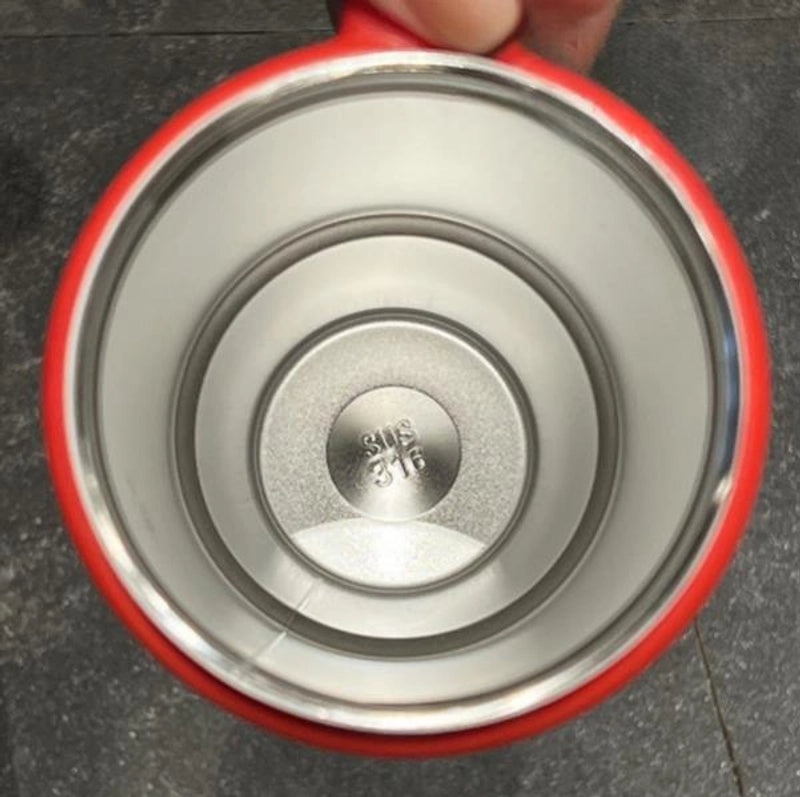 Stylish Lattice Fruit Flower Pattern Thermos Cup 304/316 Stainless Steel 1 Piece | Drinkware & Tumblers