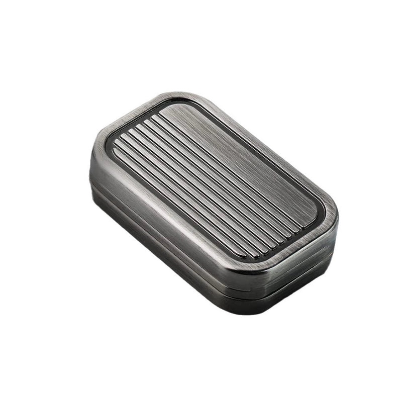 Magnetic Metal Fingertip Gyro Decompression Toy EDC Push Card Three-layer Sound Wave Pop Coin|EDC Toys & Gadgets