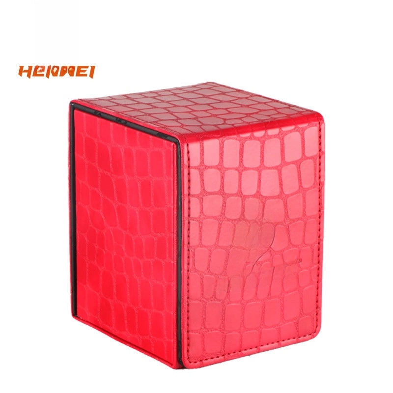 Henwei Hengwei PU Leather Card Storage Box for Table Games | Board Game Accessories