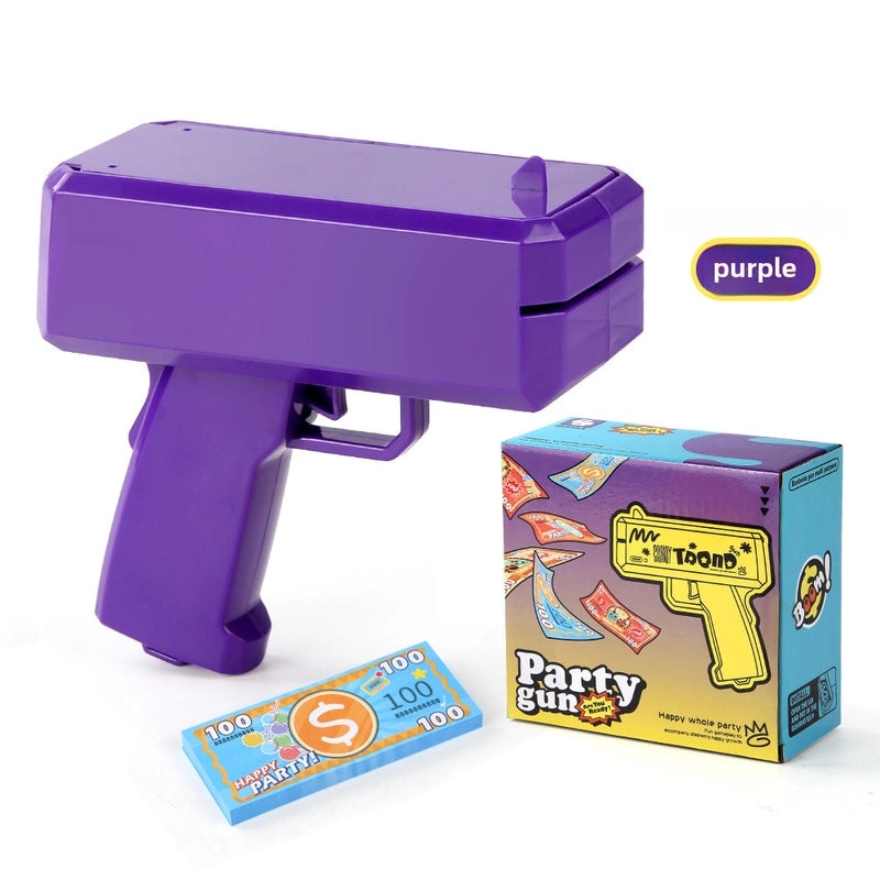 Strange Electric Money Spray Gun Cartoon Toy for Parties and Weddings|Party Supplies