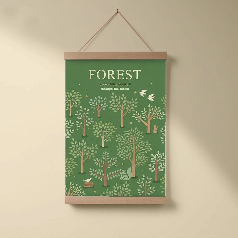 Rustic Letter Tree Wall Decor | Wall Art