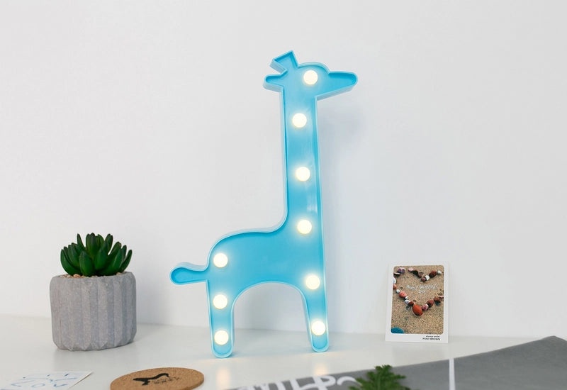 Korean Chic LED Flamingo Cactus Pineapple Cloud Decorative Table Lamp Nightlight | Home Decor Lighting