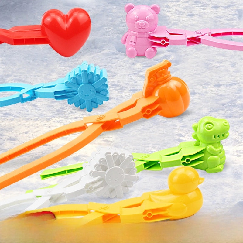 Kids Winter Snowball Clip Toy | Outdoor Snow Play Accessories