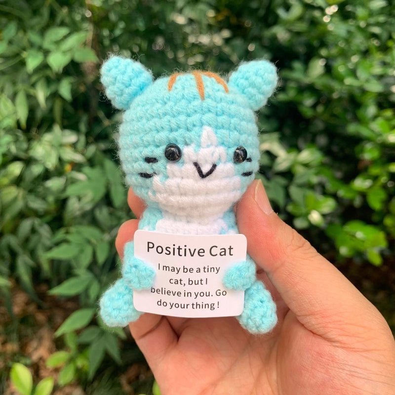 Handmade Wool Knitted Penguin Plush Toy for Stress Relief and Fun | Toys & Games