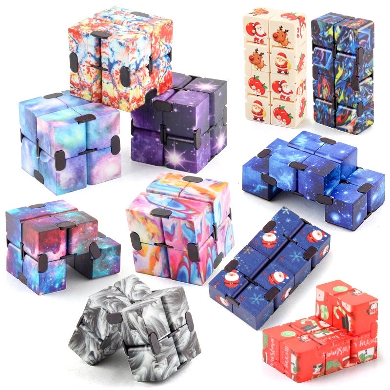 Unique Camouflage Star Finger Rubik's Cube Decompression Toy | Stress Relief Toys
