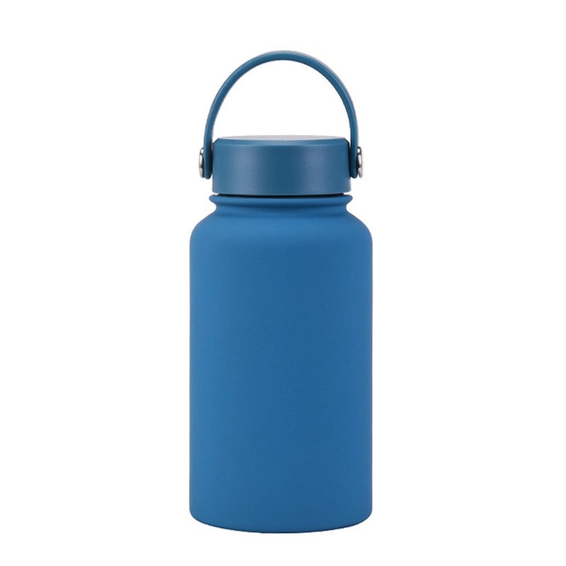 Stainless Steel Water Bottle Single Piece Casual Solid Color | Drinkware & Hydration