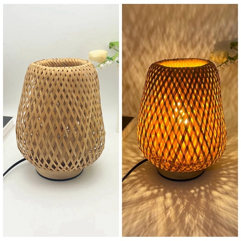 Minimalist Bauhaus Bedside Lamp with Atmospheric Projection for Bedroom and Homestay|Home Decor Lighting