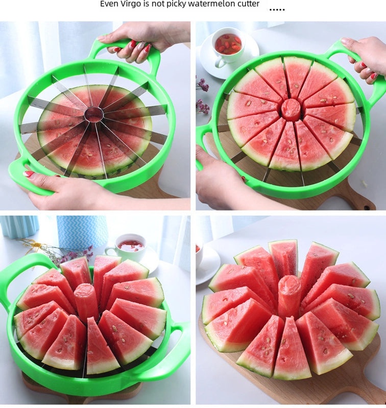 Watermelon Slicer Stainless Steel Fruit Cutter Household Large Melon Splitter|Kitchen Tools and Gadgets