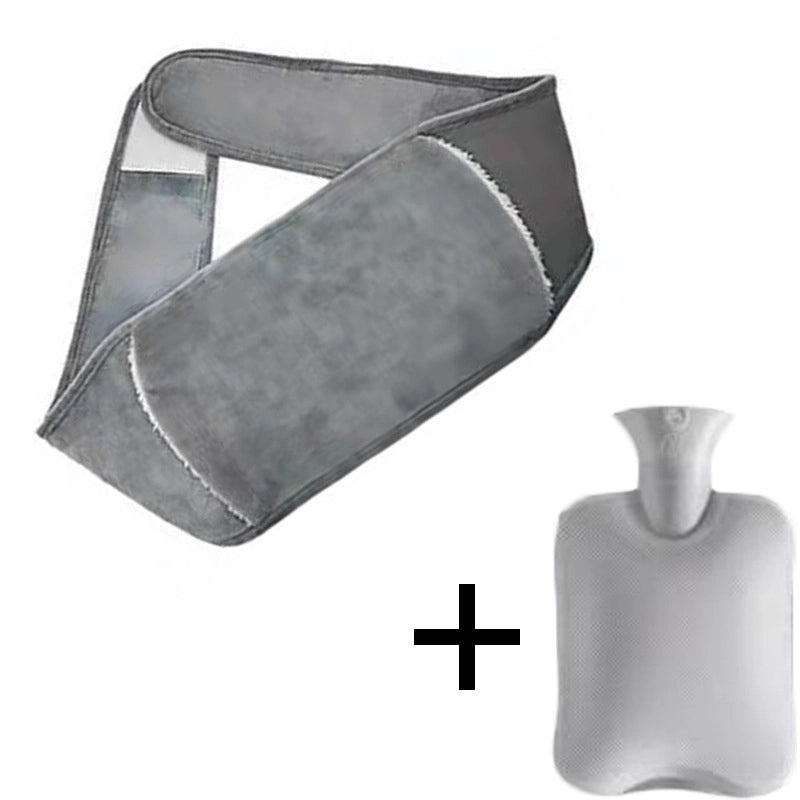 Plush Hot Water Bag with Protective Belt for Waist and Hands Warmth | Home & Personal Care