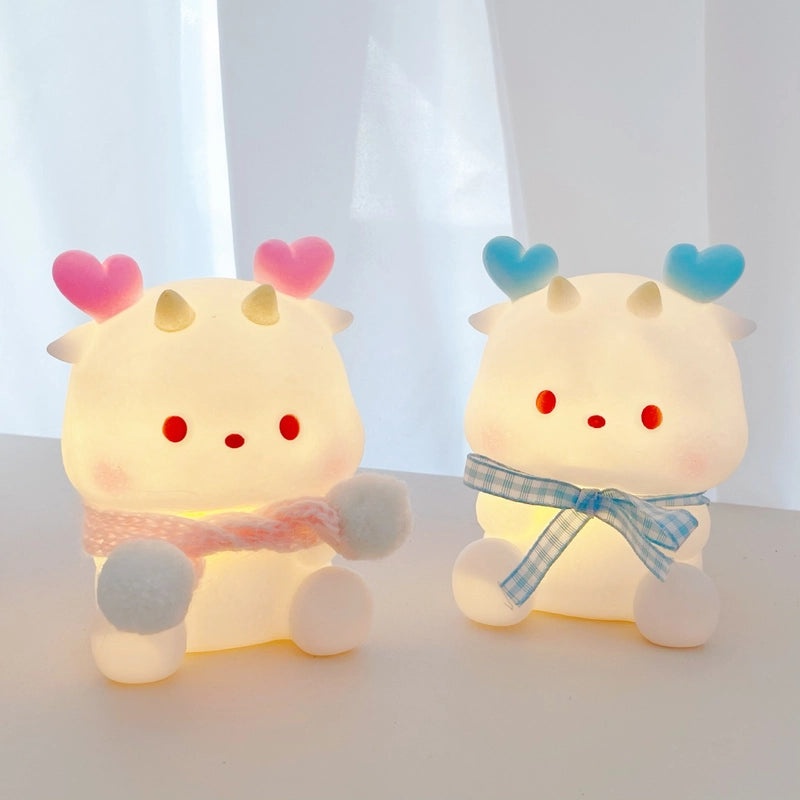 Dragon Year Cute Night Light Popular Internet Celebrity Lantern Decorative Supply|Home Decor Night Lights