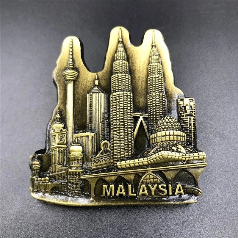 3D Metal High-End Refrigerator Magnets Set | Home Decor & Kitchen Accessories