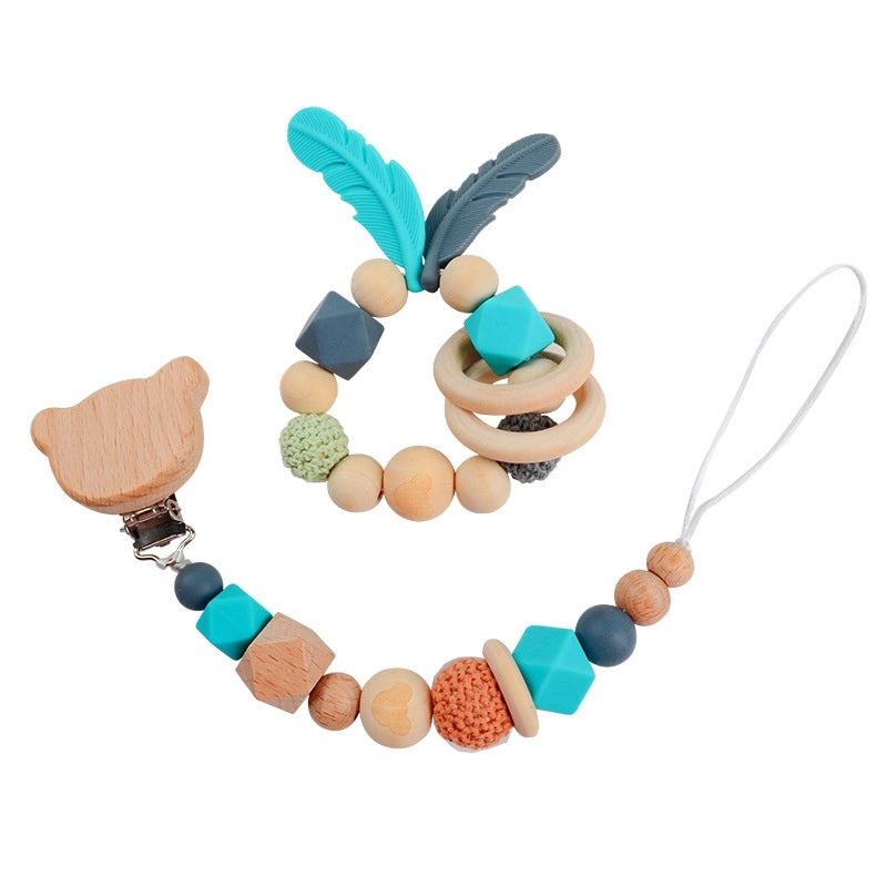 Colorful Feather Baby Hair Accessories Set | Baby Hair Accessories