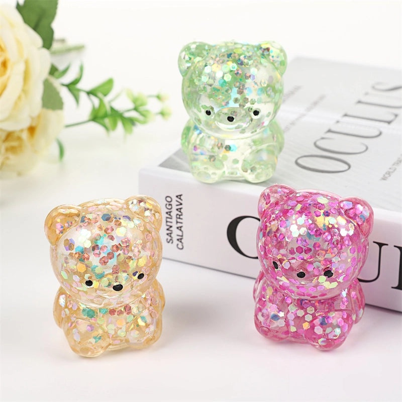 Cute Bear Squeeze Toy Made of Soft TPR Material|Stress Relief Toys