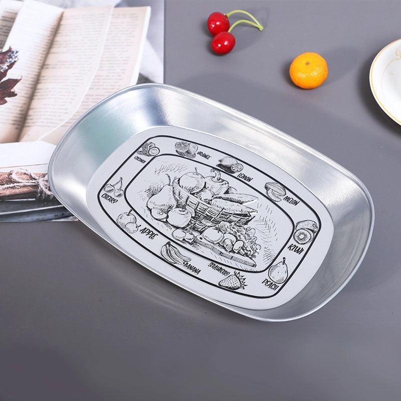 Christmas Tree Santa Claus Tinplate Hat Casual Elegant Tableware Decoration|Home Decor